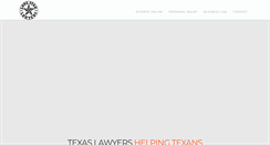 Desktop Screenshot of lonestarlawyers.org